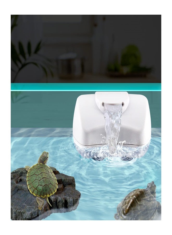 UPETTOOLS Turtle Filter Aquarium Internal Filter Low Level Water for Reptiles, Amphibians, Frog, Cichlids, Newt - Image 1